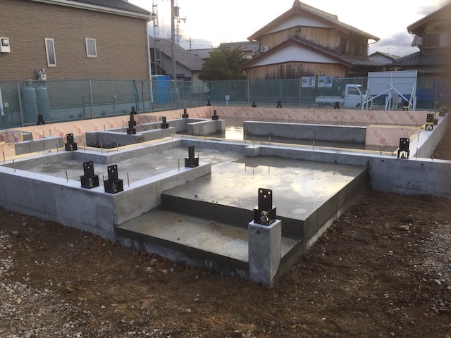 基礎完成　彦根市Ｓ様邸-スタッフブログ