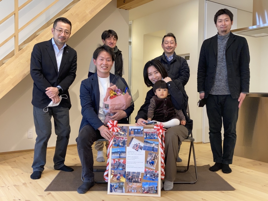 大津市 M様邸 お引渡し式を行いました-スタッフブログ