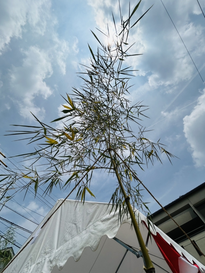 大津市にて7月6日に地鎮祭を執り行いました。-スタッフブログ